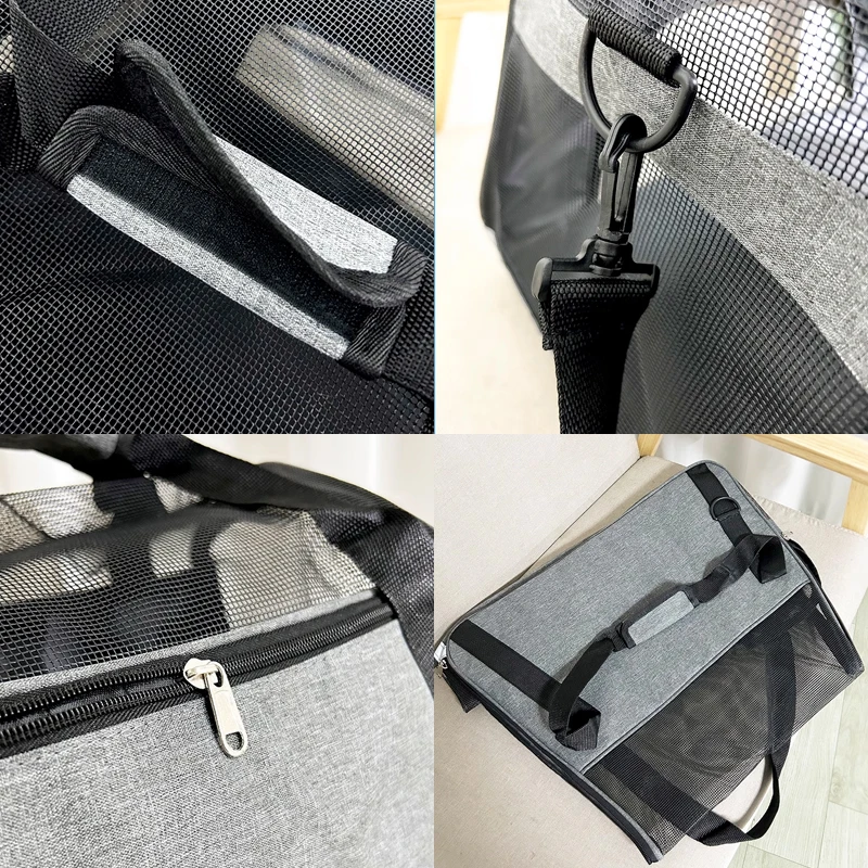 Breathable Foldable Pet Carrier Bag 4