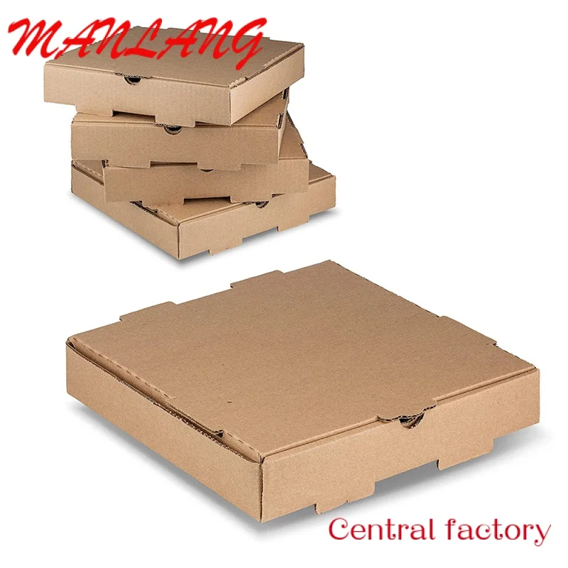 Custom  33 35 30 40 9 Inch Burger Package Carton Supplier Design Printed Packing Bulk Cheap Custom Pizza Boxes With Logo