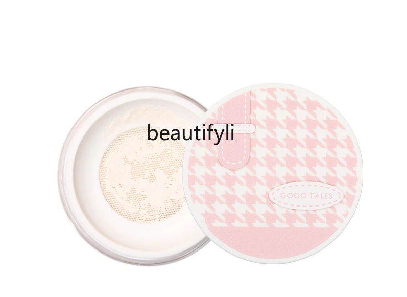 

Face Powder Oil Control and Waterproof Sweat Long Lasting Smear-Proof Makeup Makeup Loose Power Concealer Dry Mixed Oily Skin