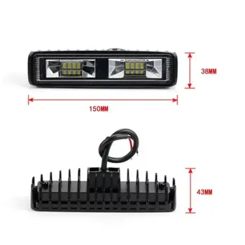 2 pezzi 12V 24V Luce di lavoro 36W LED Luce di lavoro Faretti Fari a LED per auto Moto Camion Barca Trattore Rimorchio Fuoristrada 10 best sales faro di ricerca per barche - №4