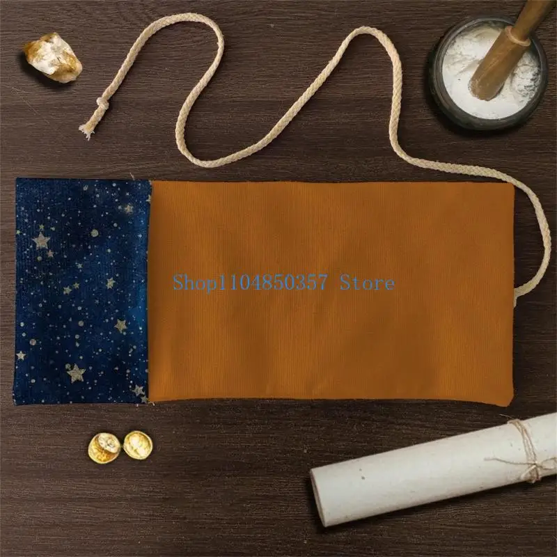 

652F Divinations Tablecloth Oracles Card Deck Table Board Game Bag Rolls Up Game Card Pouches Gifts Packaging Foldable Bag