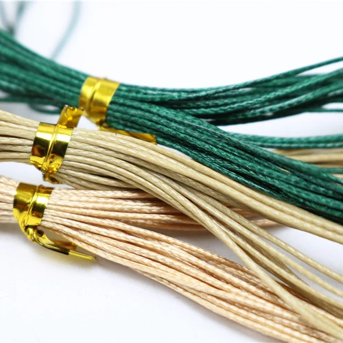0.5mm Korea rope * 4M wax string holes jade beads wire rope Ock diy rope necklace wax cord  Jewelry Findings & Components #1093