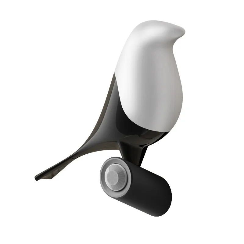 Bird human body intelligent induction led night light, rechargeable balance wall light
