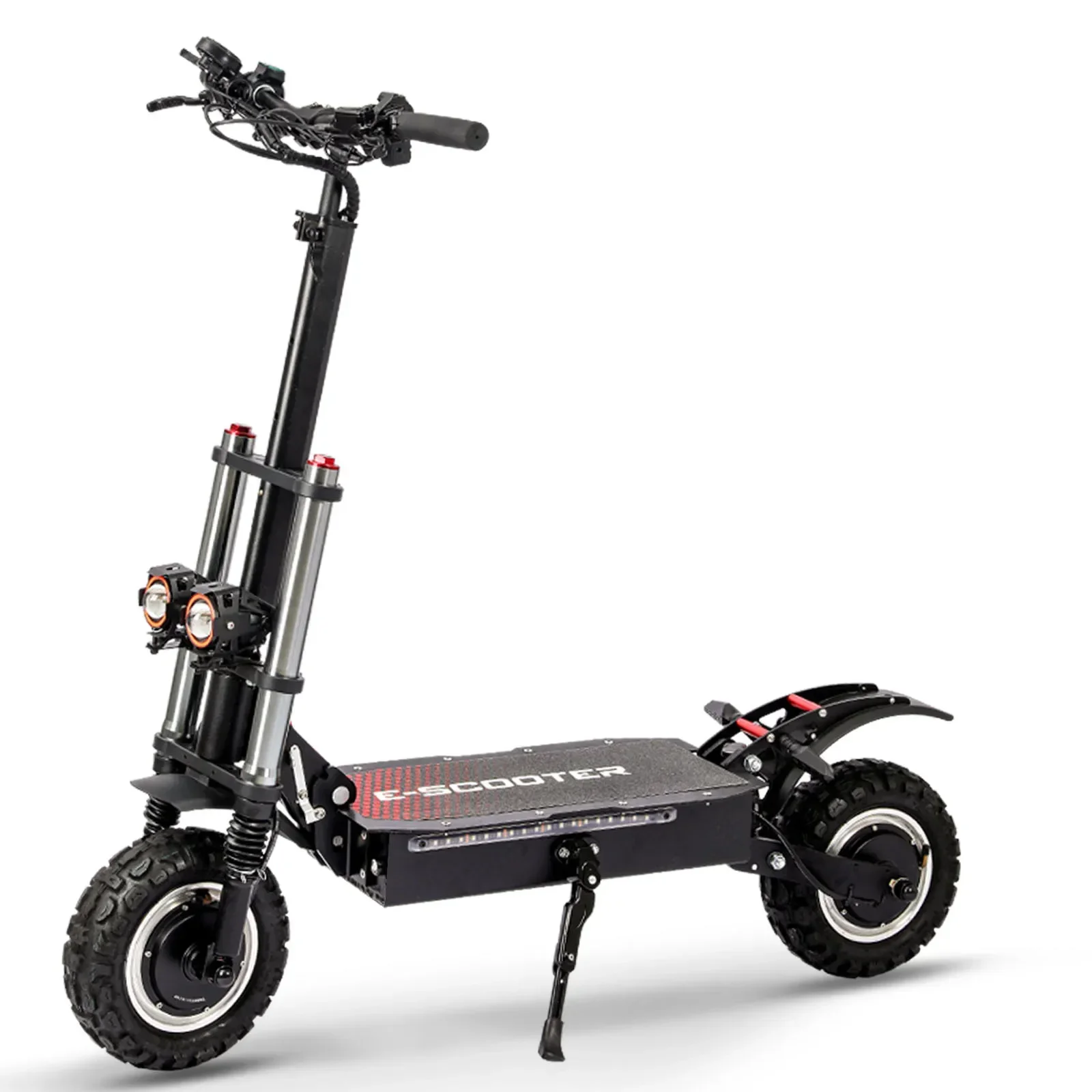 

FREEBOY J30 MAX Adult Electric Scooter 3000W*2 Motor, 60V 38AH Folding E-Scooter 11 Fat Tire E-Mountain Scooter