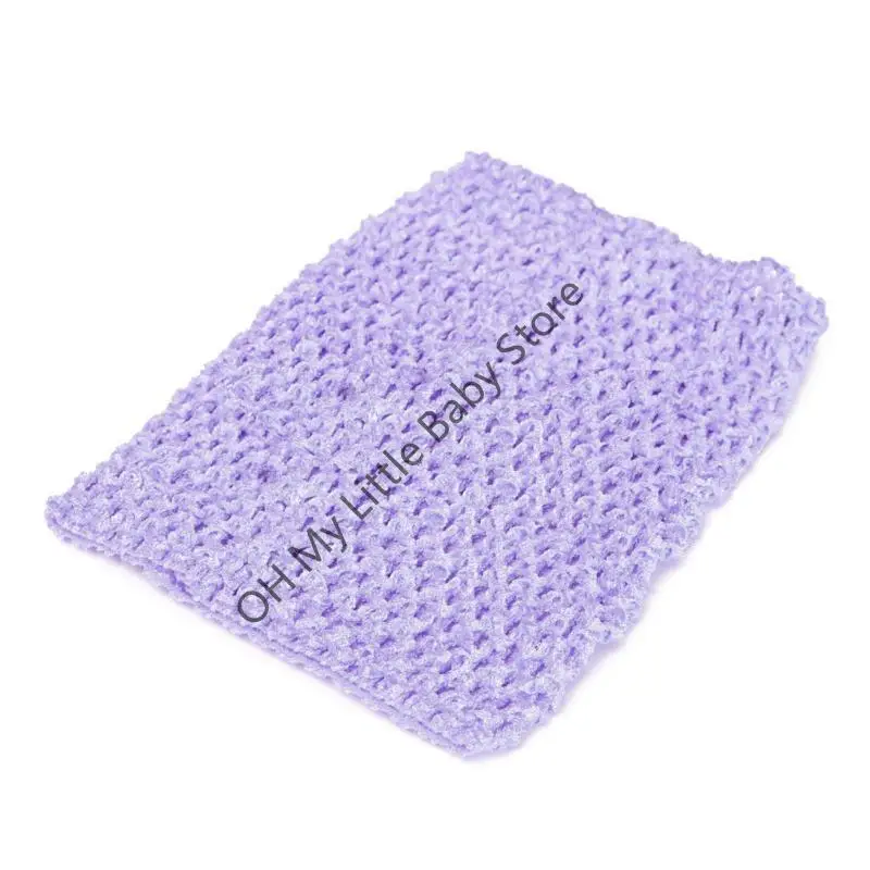 

M76C 9 дюймов на груди детская 20x23 см эластичная обернутая грудь вязаная повязка на голову для девочек крючком топы-пачки юбка