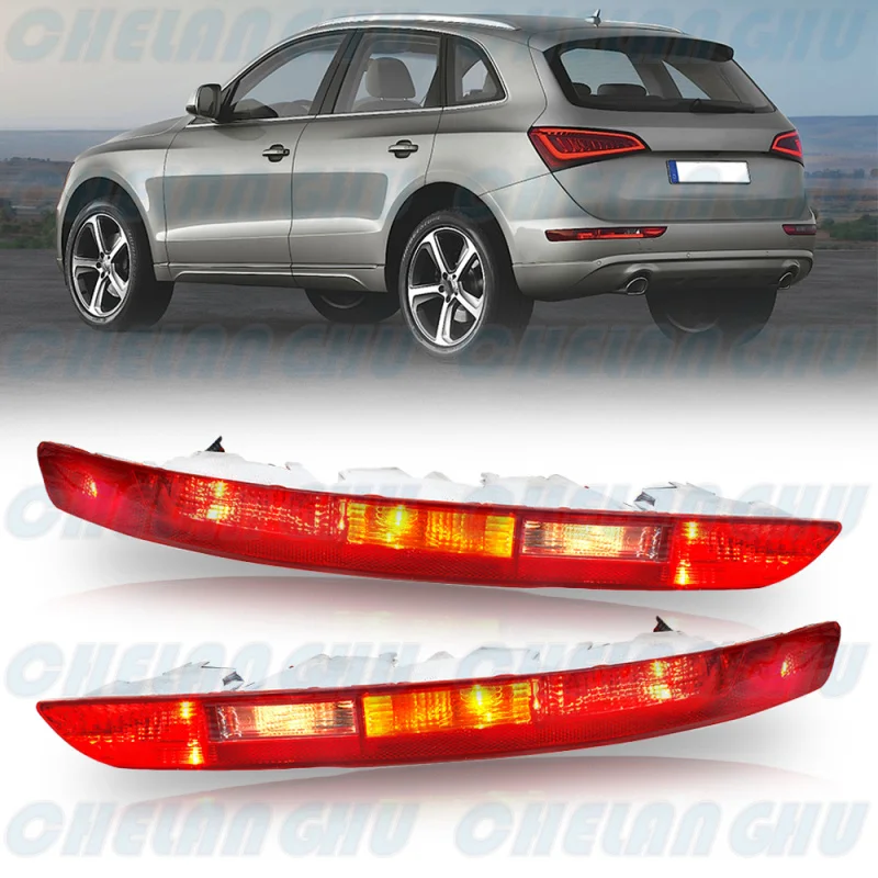 

For Audi Q5 2008 2009 2010 2011 2012 2013 2014 2015 2016 US Version Rear Lamp Tail Light With Bulbs 8R0945095 8R0945096