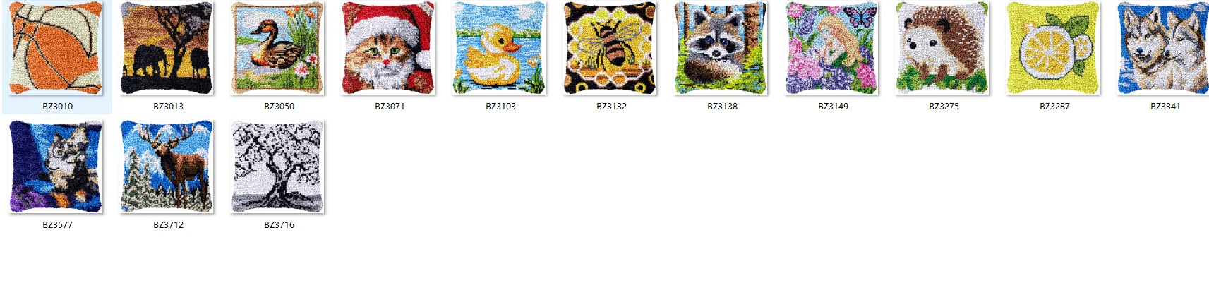 

комплект крючков-защелки, ковер, холст, рождественские елки, ручная идея knooppakket, сделай сам, ковер, вышивка, цветы ручной работы, 43-43 см, утка