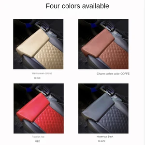 Car Seat Extender Pillow Leather, Leg Support Pillow, Memory Foam Knee Pad, Long Distance Driving, Office Home, Driver Protector Mat 10 Main Extender Sales Seat Car - №3