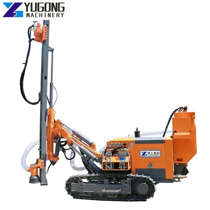 Anchorage Foundation Micro Pile Drilling Rig Steel Track Clawer DTH Drill Rig Blasting Mine Hole DTH Drilling Rig Machine for US