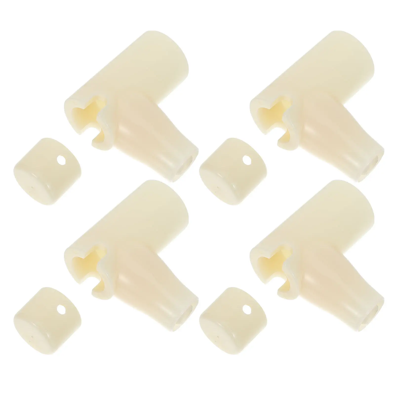 

4Sets Baby Cradle Swivel Fitting Plastic Wheel Connector Locking Repair Part Rocker Replacement Infant Cradle Caster Accessory