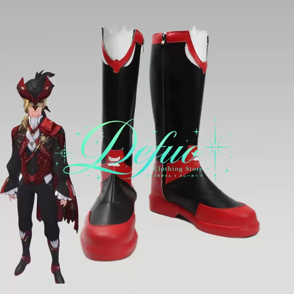 Anime Cristoforo Cosplay Shoes Custom Made for Valentine Game Convention Costume Party and Photography