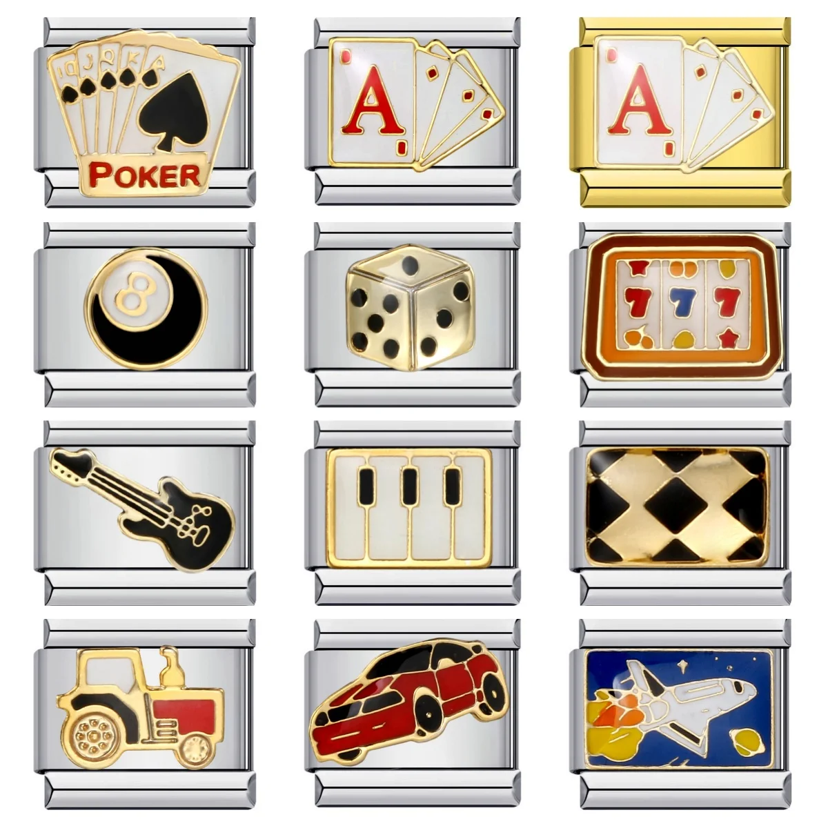 Модная-камера-автомобиль-самолет-игральные-кости-шахматная-карта-ювелирные-изделия-итальянская-ссылка-подходит-для-9-мм-подвесные-бусины-из-нержавеющей-стали-изготовление-браслетов-«сделай-сам»-подарки