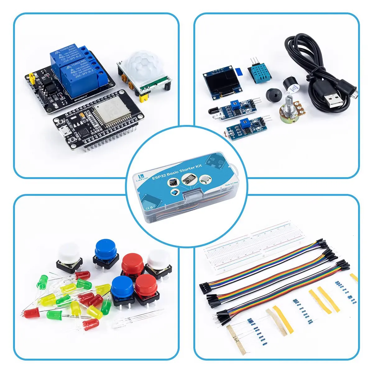 Kit Maker Kit iniziali modulo ESP32 per modulo WIFI ESP32 ESP-32S