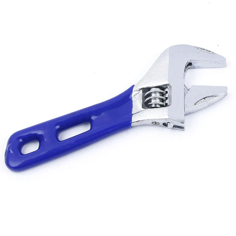 Verstelbare Moersleutel Universele Spanner Roestvrijstalen Huishoudelijke Vergroten Open Badkamer Wrench Key Moer Moersleutel Sanitair Reparatie Tool
