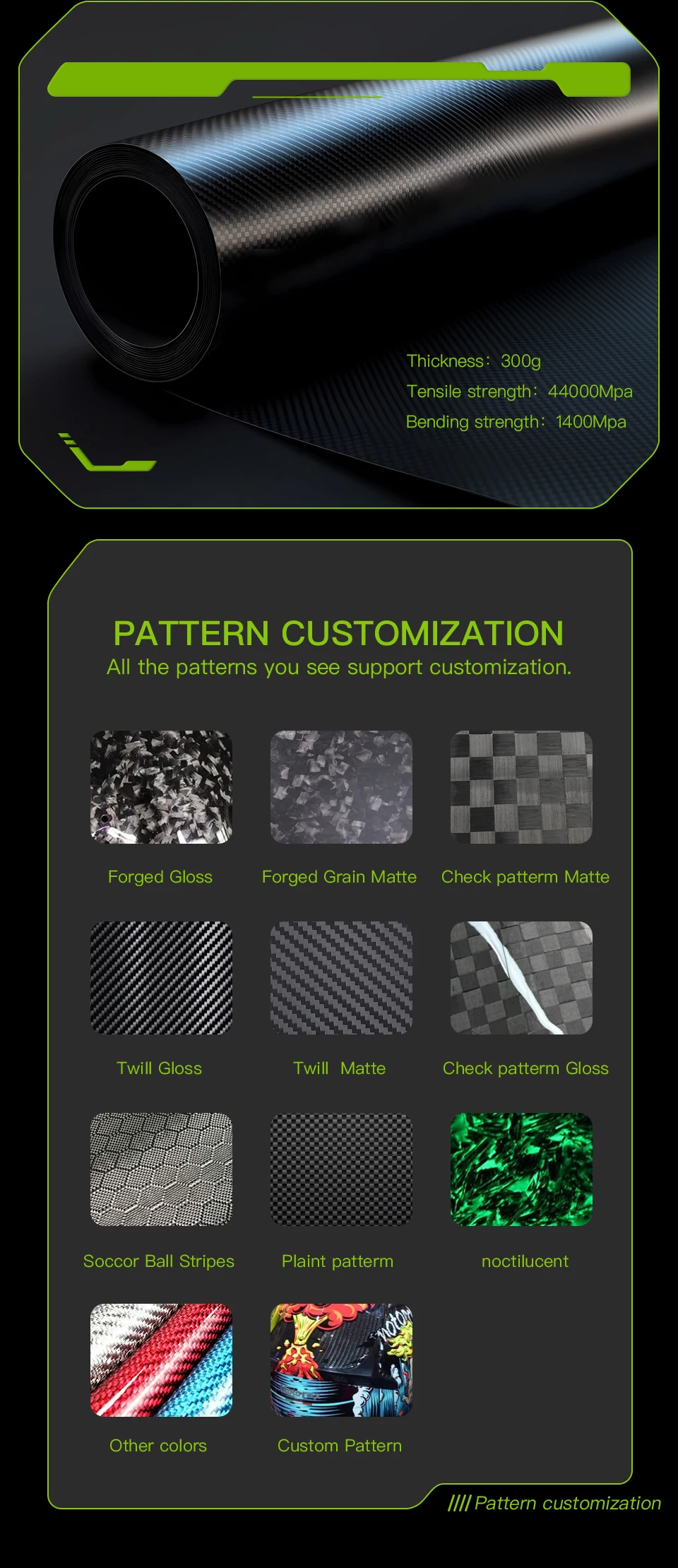 Für BMW S1000RR 2015 Carbon-Faser Zubehör Rahmen Windschutzscheibe Seitenverkleidung Heckstoßstange Tankdeckel-Set – Detail 4