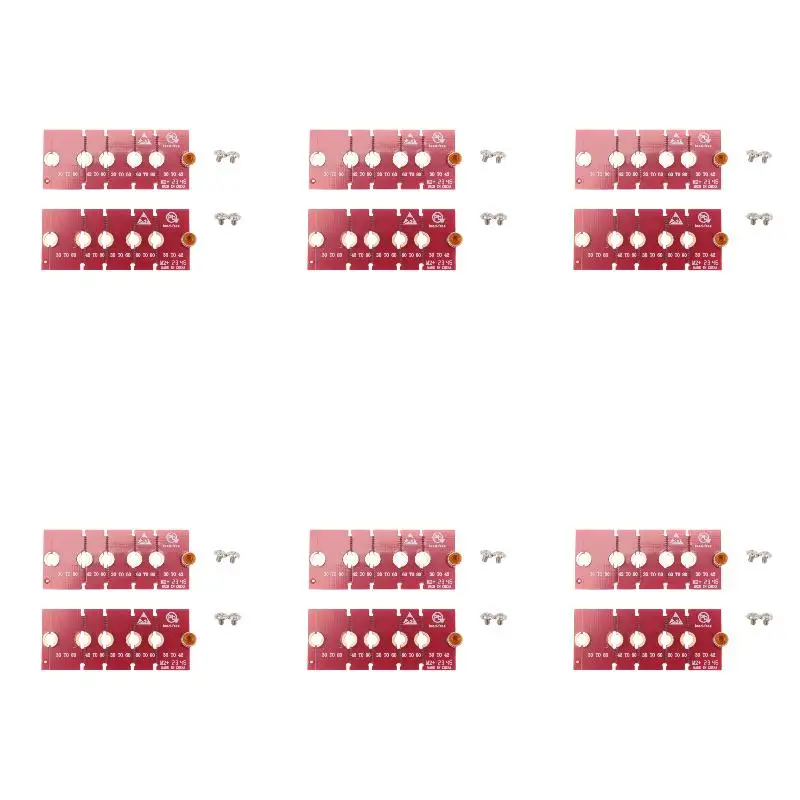 6Pack X(NVME M.2 Extended Transfer 2Pcs M2 M2PLUS NGFF 2230 2242 2260 2280 Aircraft M2 CHANGE LONG SIZE U.2 M3 M.3 SSD 24BB