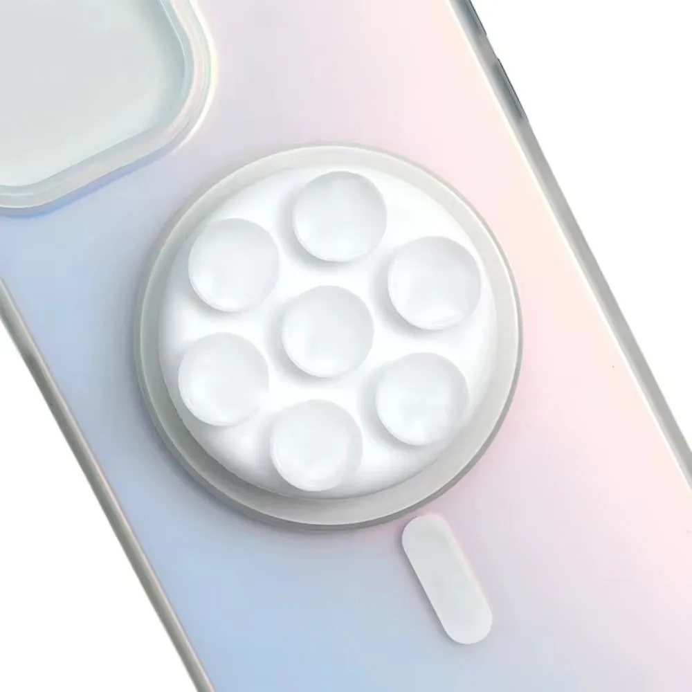 

Круглый держатель для телефона на присоске, карманный двусторонний держатель на палец на присоске, силиконовая присоска, подставка для телефона