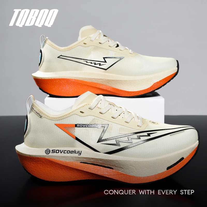 Marathon Men Running Shoes Carbon Board Speciality Sports Breathable Lightweight Women's Comfortable Athletic Casual Sneakers