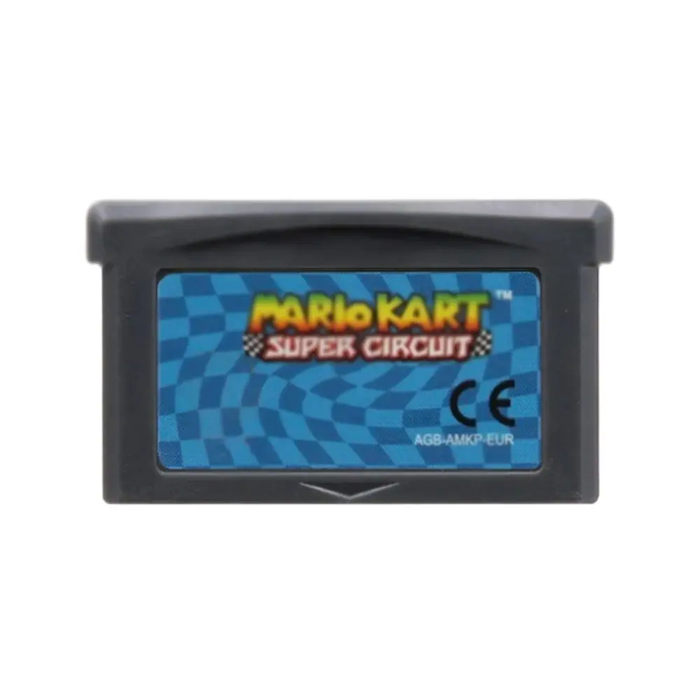 GBA Mario Game Cartridge 32 Bit Video Game Console Card Super Mario Advance Super Mario Bros Mario Kart for GBA