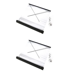 2X Side Car Roof Top Tent Shade Awning Rain Canopy Sunshade Camping Tent For AXIAL SCX10 TRAXXAS TRX4,B