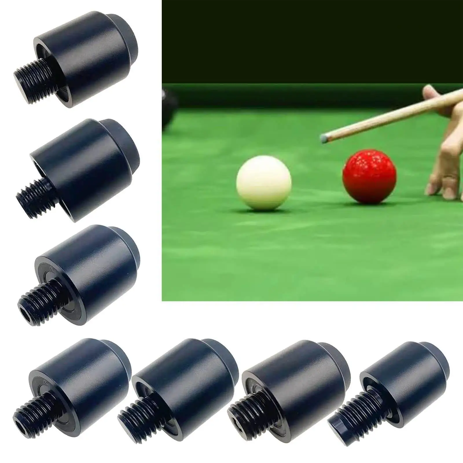 Pool Cue Extender Billiard Cue Extension for Athlete Entertainment Men Women