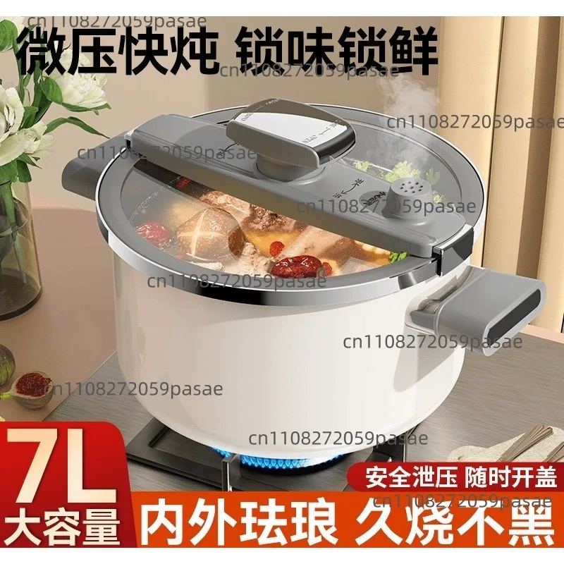 Micro-pressure Nutrition Soup Stew Pot Large Capacity Soup Pot Universal for Household Use