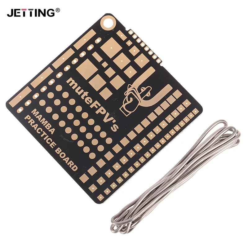 New DIATONE MAMBA Soldering Practice Board 49X49X1.6mm For FPV Beginner New Pilots Improving Soldering Level DIY Parts