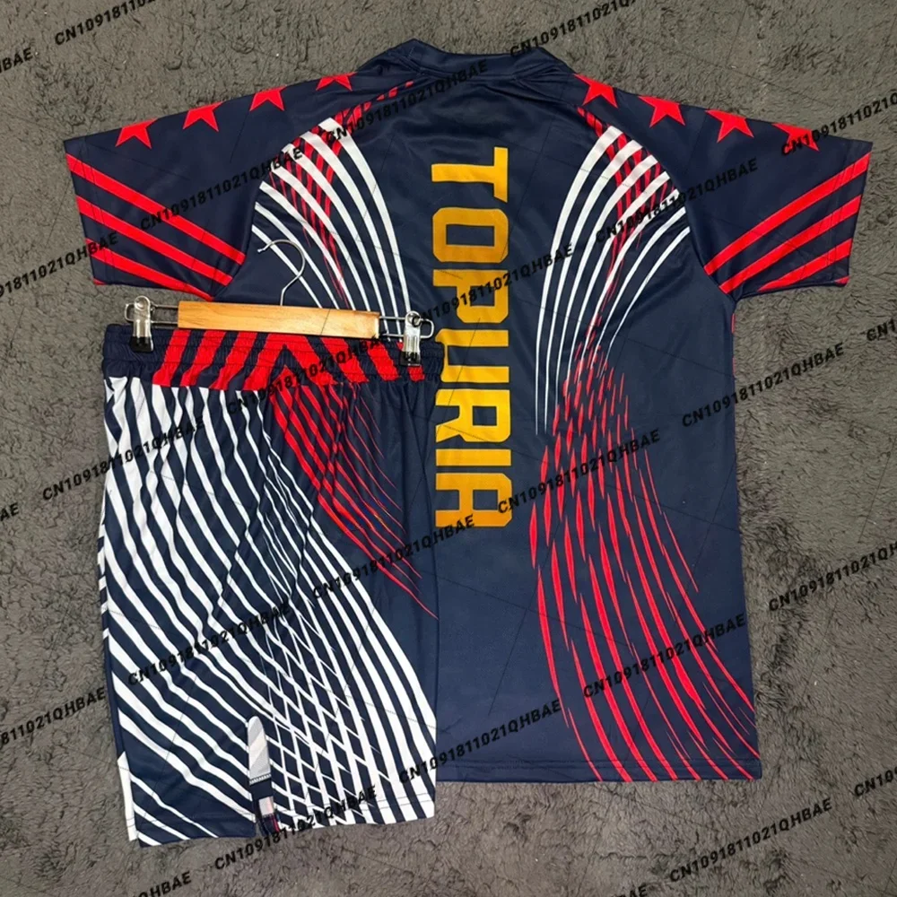 Summer Top Boxer MMA Octagonal Cage Ilia Topuria Tshirt Shorts Set Men Sports Training Running Set Speed drying Fighting Set