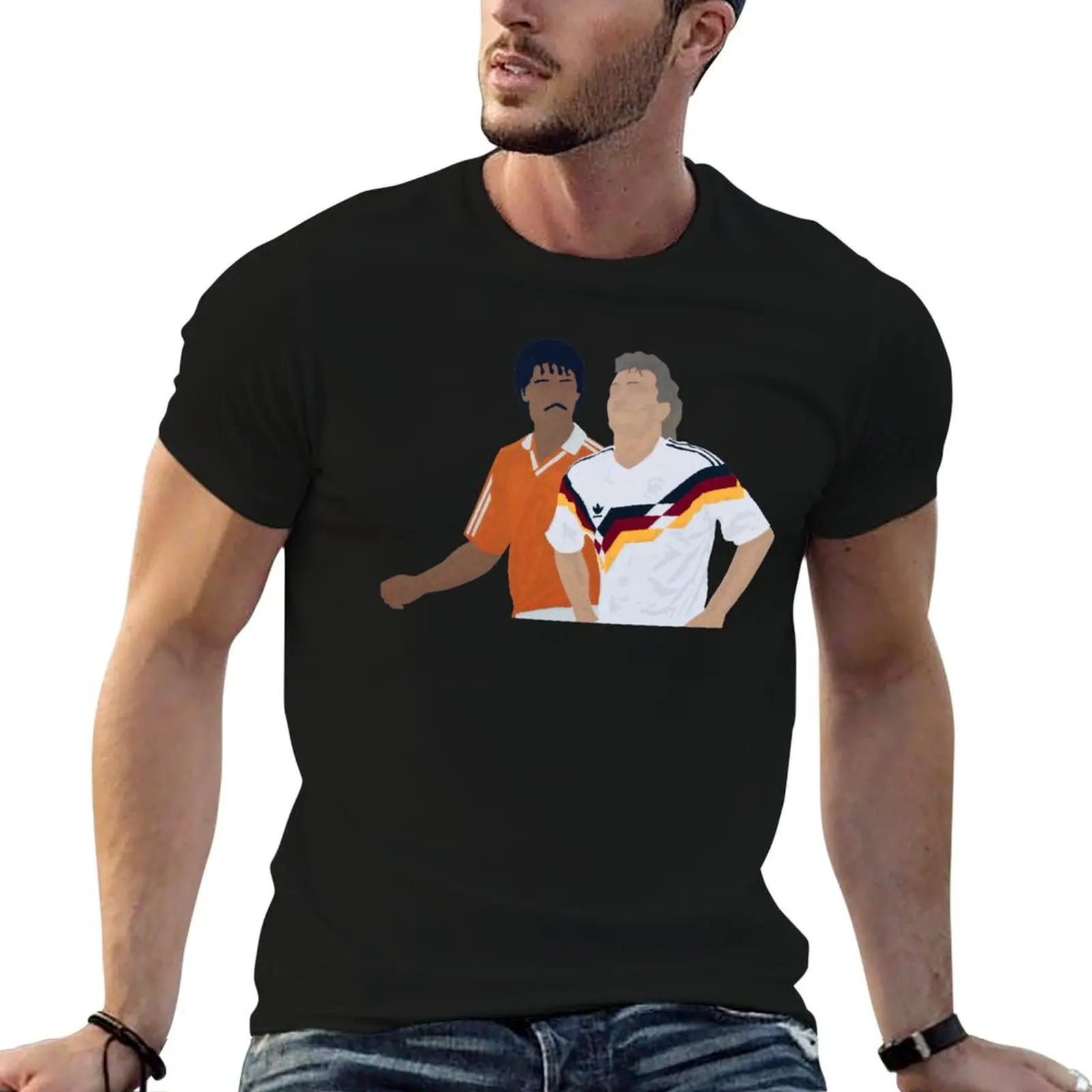 Camiseta The Spit - Voller & Rijkaard, camiseta para hombre, camiseta de verano para hombre, camiseta de algodón