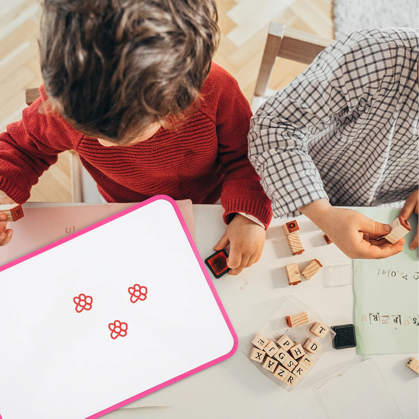 

Sturdy Magnetic Whiteboard for Children Small Dry Erase Writing Board Educational Drawing Panel for Creative Skill Development