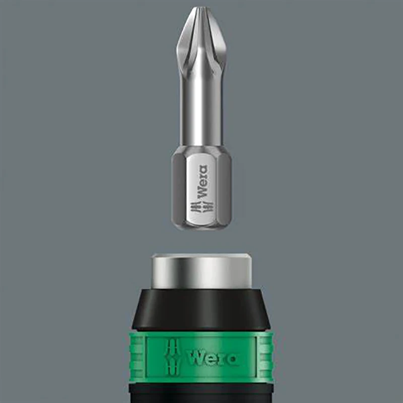 WERA 05074715001 Kraftform 7400 Adjustable Torque Screw Handle Equipped With Roll Protection Design Long Service Life