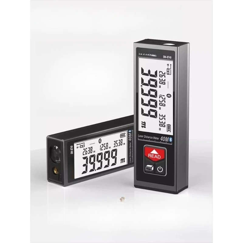 

Range finder Electronic ruler Mini Bluetooth room measuring instrument, high-precision house type measuring instrument