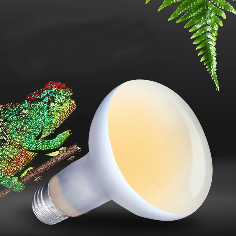 25/50/100W UVA+UVB Reptile Lamp Bulb Turtle Basking UV Light Bulbs Heating Lamp Amphibians Lizards Temperature Controller 220V