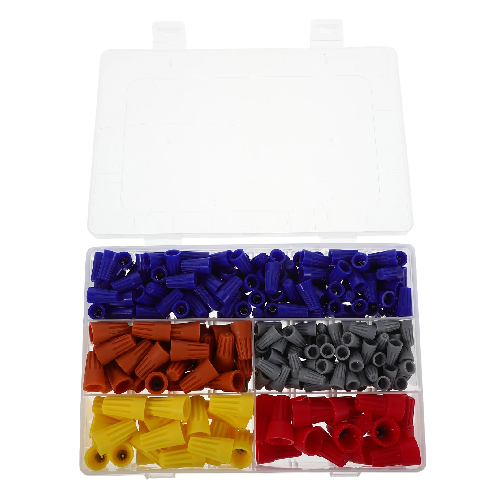 

330pcs Electrical Wire Connectors Screw Type Color-Coded Caps For Quick Wiring Terminal Home Diy Outdoor Projects