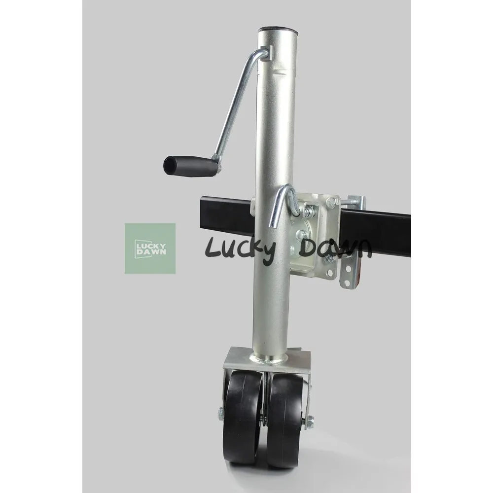

70149 Trailer Jack with Dual Wheels - 26-1/2" to 38" Lift Swing Back