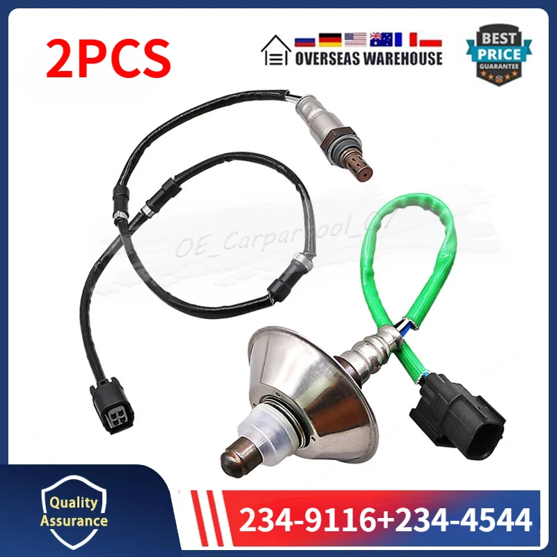 

234-9116 234-4544 Oxygen Sensor Set Of 2 Fits For HONDA CR-Z 2011-2013 1.5L L4 Upstream & Downstream O2 Lambda SENSOR