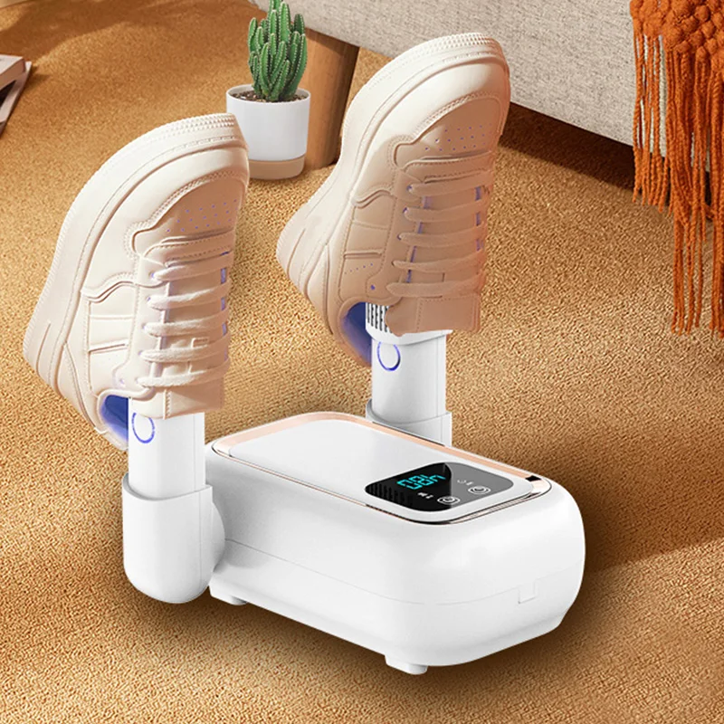 

Portable electric shoe dryer household travel intelligent electric deodorizing and dehumidifying folding shoe dryer