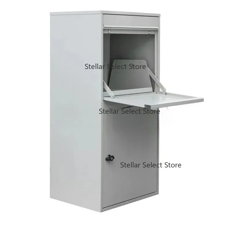Hot SalesOutdoor Wall Mounted Weatherproof Lockable Anti-Theft Mailbox Parcel Drop Drawing Mail Box