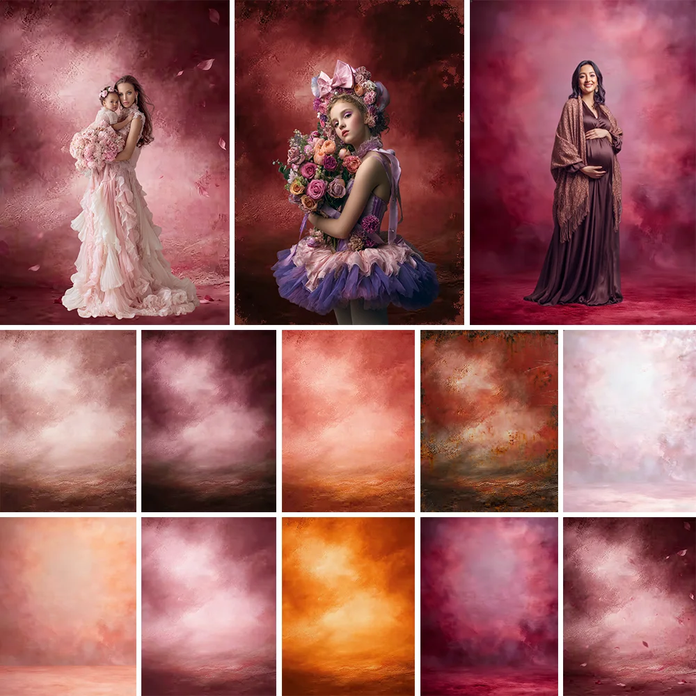 

Gradient Solid Girl Pregnant Woman Birthday Texture Backdrops Newborn Photography Props Photo Background Wedding Decoration