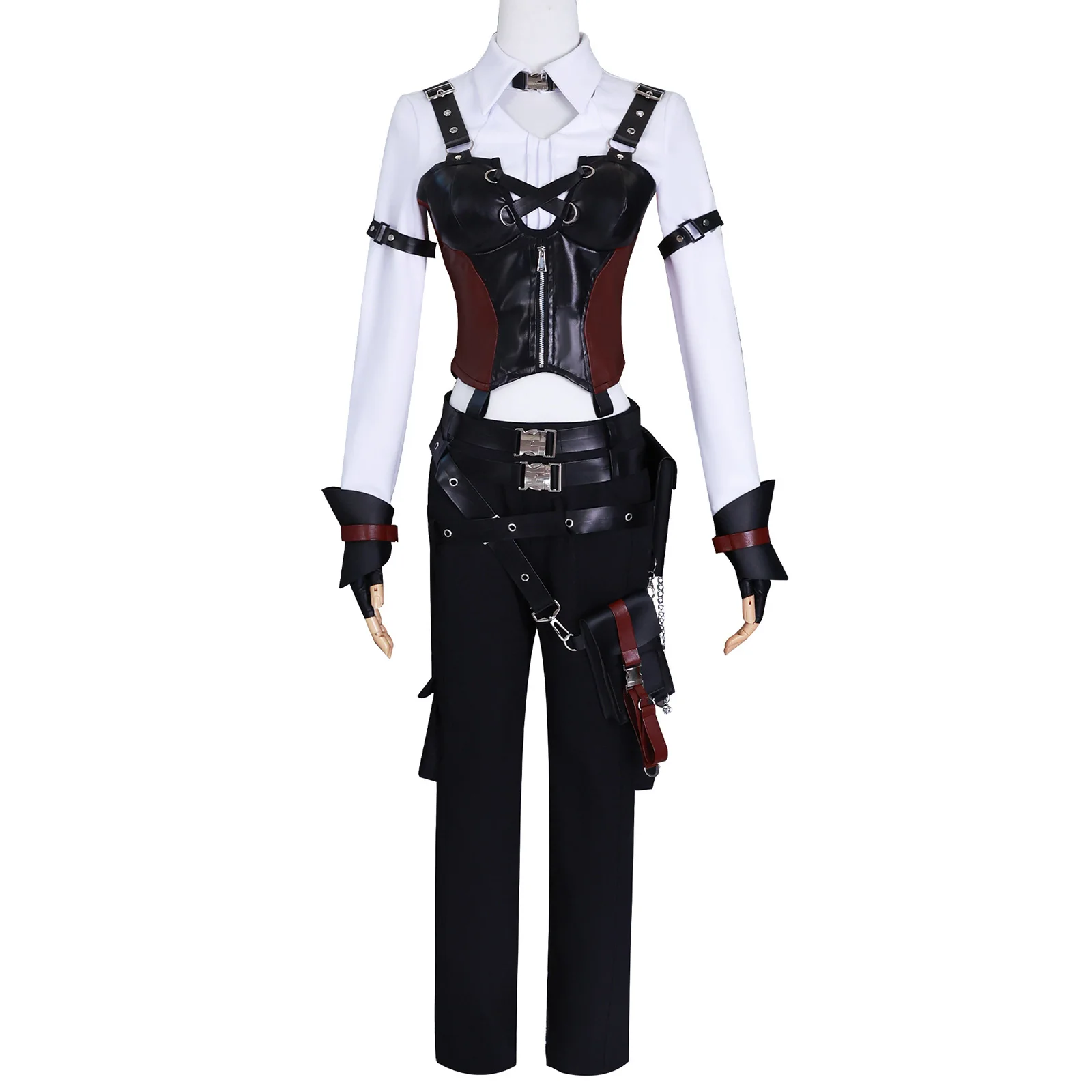 Anime Spiel Liebe und Deep Space Cosplay Kostüm Heldin Uniform Cosplay Performance Kleid Halloween tägliche Party Outfit