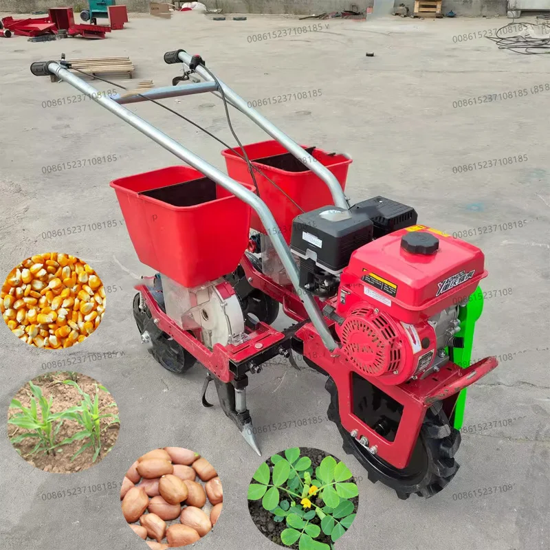 

Commercial Precision Fertilizer Machine Corn Peanut Seeder Planter with Engine Core Maize Seeder Corn Planter