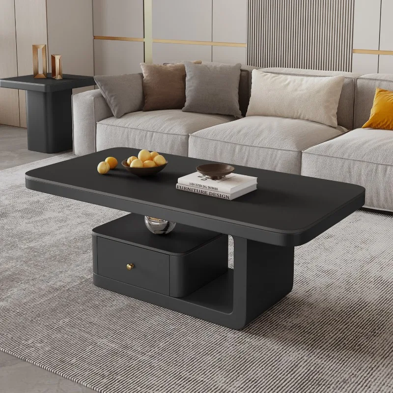 

Drawers Moving Coffee Table Decoration Luxury Bedroom Modern Living Room Kitchen Side Table Dinner Couchtisch Home Furniture