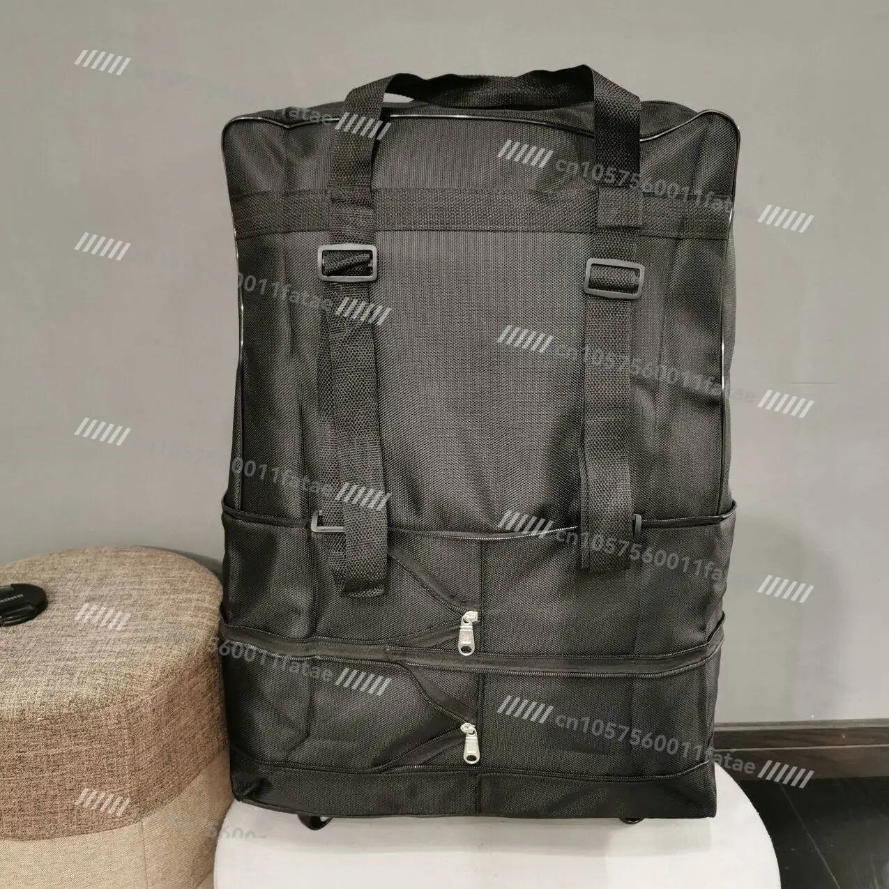 3 Layers of Ultra-large Capacity Shopping Spinner Wheel Suitcase Luggage Check-in Storage Three-section Folding Boarding