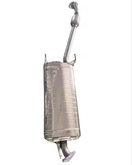 Factory Wholesale High Quality Car Exhaust System Accessories Stainless Steel Exhaust Muffler for toy-ota RAV4 STOCK