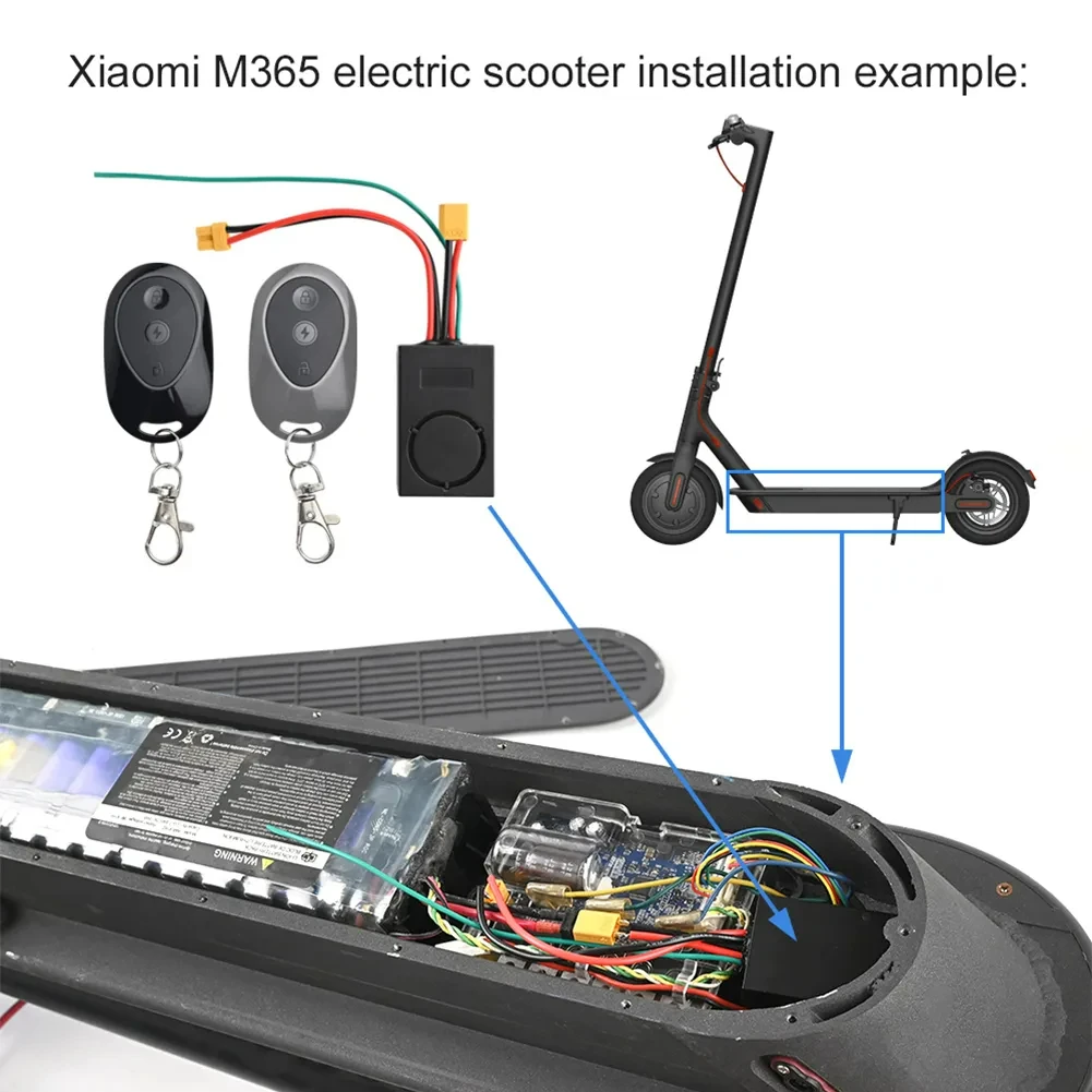 Control remoto antirrobo para patinete eléctrico, alarma grande para xiaomi M365 1s pro pro2, ninebot max G30 G30D, reemplazo de dispositivo, nuevo