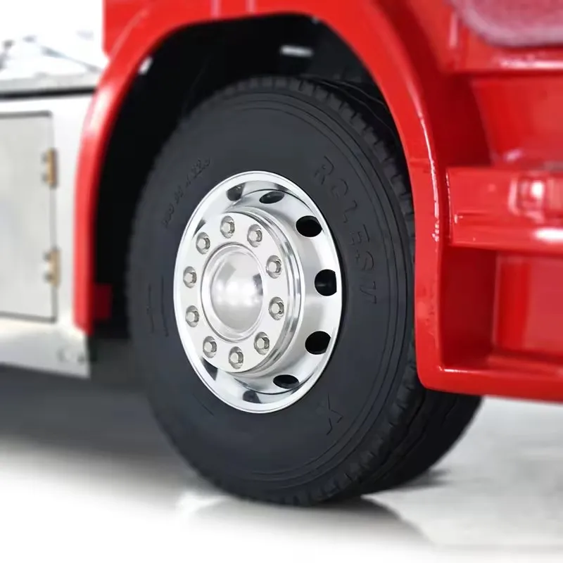 20pcs Metal M2 Wheel Lock Nut Screw for 1/14 Tamiya RC Dump Truck for SCANIA 770S R620 VOLVO BENZ Arocs MAN TGX Car Accessories