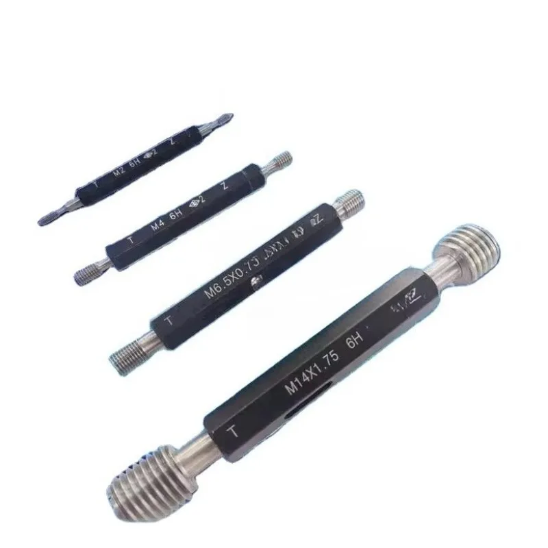 High Precision 6H Thread Limit Gauge Metric Inches Plug Gauge Polished Surface Customizable OEM Support