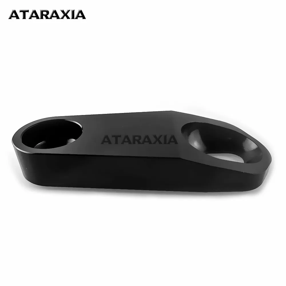 Motorcycle Top Mount Headlight Extension Block Relocation Bracket Harley-Davidson Dyna FXD Super GlideFXDL Low Rider FXDX Super