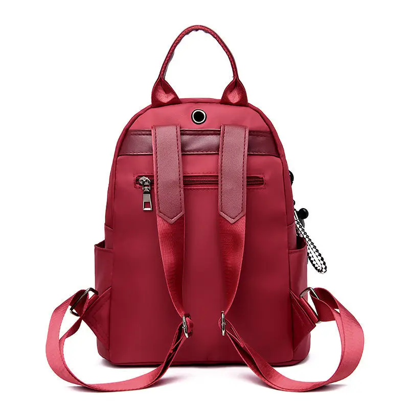 2024 New Trendy Korean Style Versatile Single Shoulder Crossbody Fashion Oxford Cloth Backpack For Women Ani