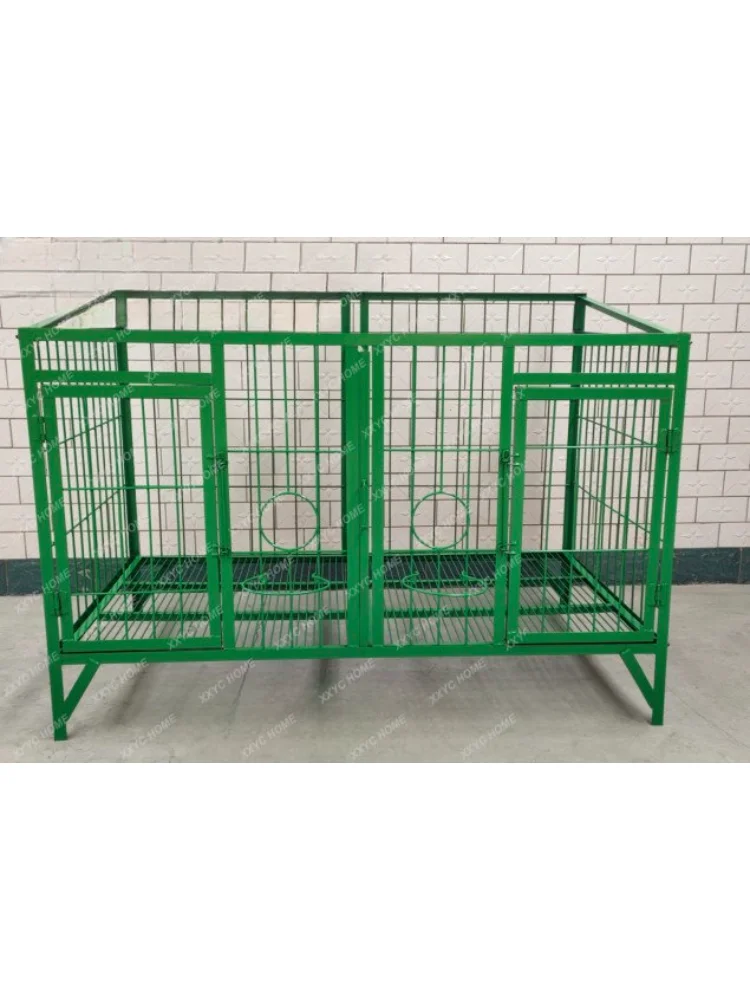 Steel Bar Angle Iron Dog Cage Large Dog Medium-Sized Dog Dog Cage Outdoor Strong and Durable переноска для кошек